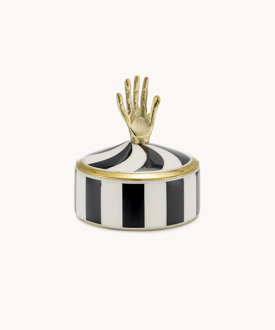 Doing Goods Circus Jana Hand Dose Schwarz Medium Messing