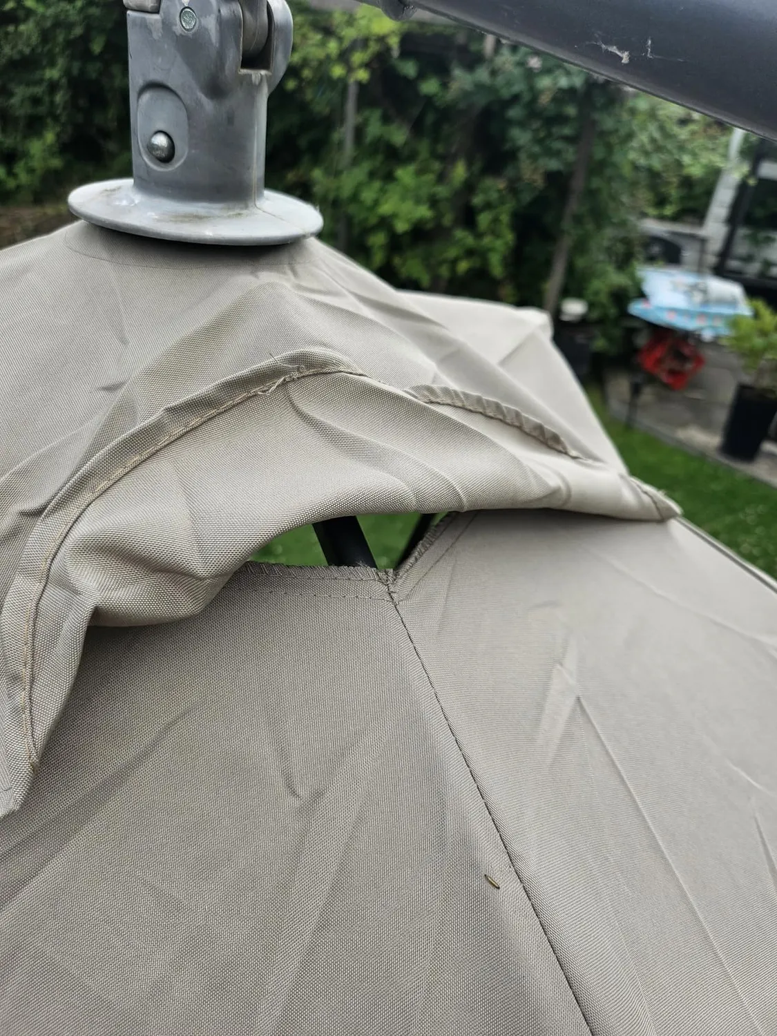 HonunGron Sonnenschirm Ersatzbezug Polyester UV-Schutz