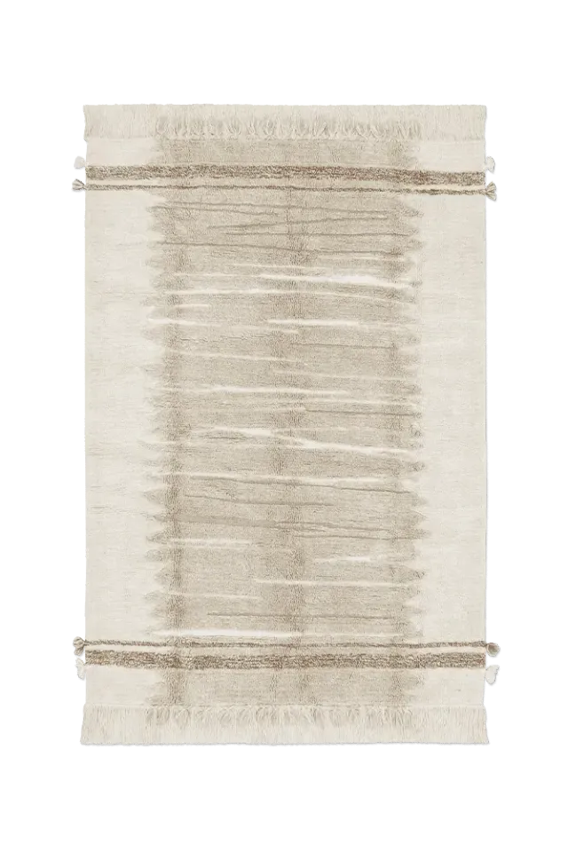 Lorena Canals Woolable Sumak Seashell Teppich 200x300 Wolle