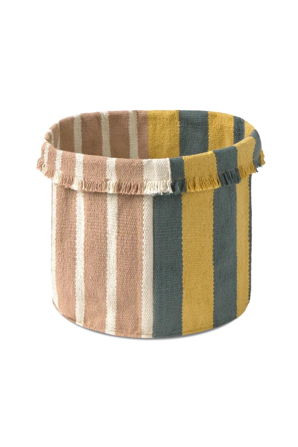 Lorena Canals Terrazo Korb Tall 35x35 Baumwolle beige
