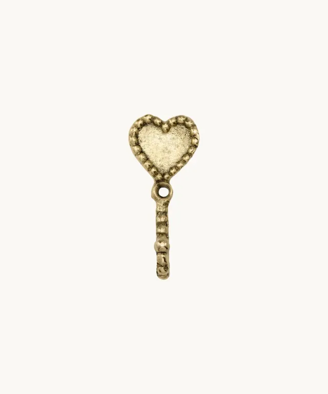 Doing Goods Saachi Pyar Heart Haken Herz Messing