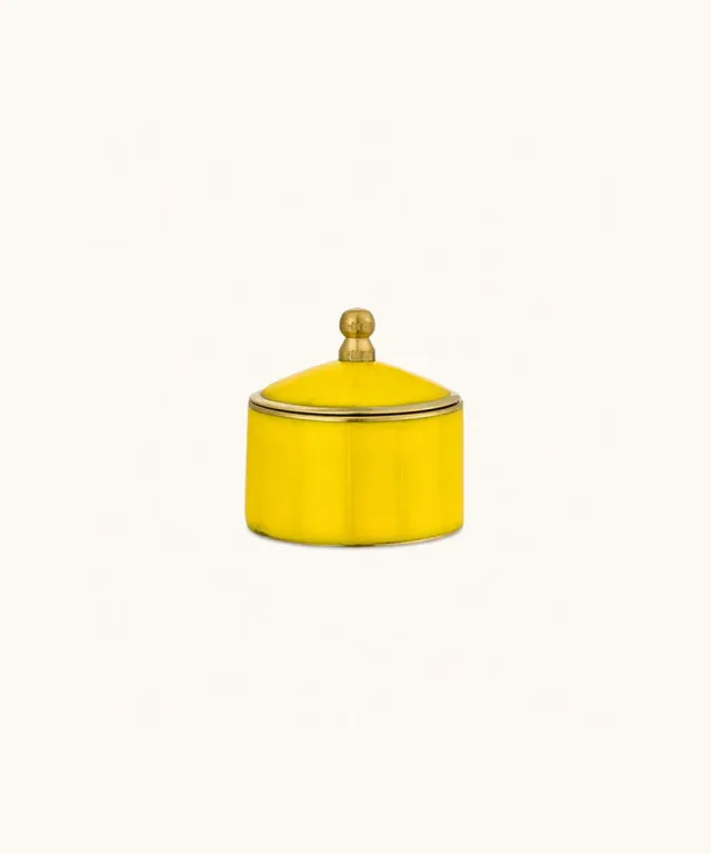 Doing Goods Bailey Cirque Petite Schmuckdose gelb 5 cm