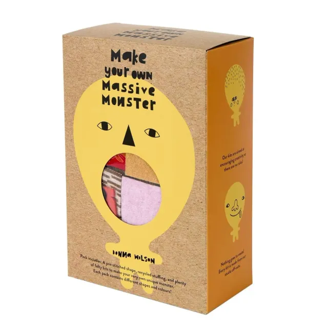 Donna Wilson Make Your Own Massive Monster Bastelset Wolle
