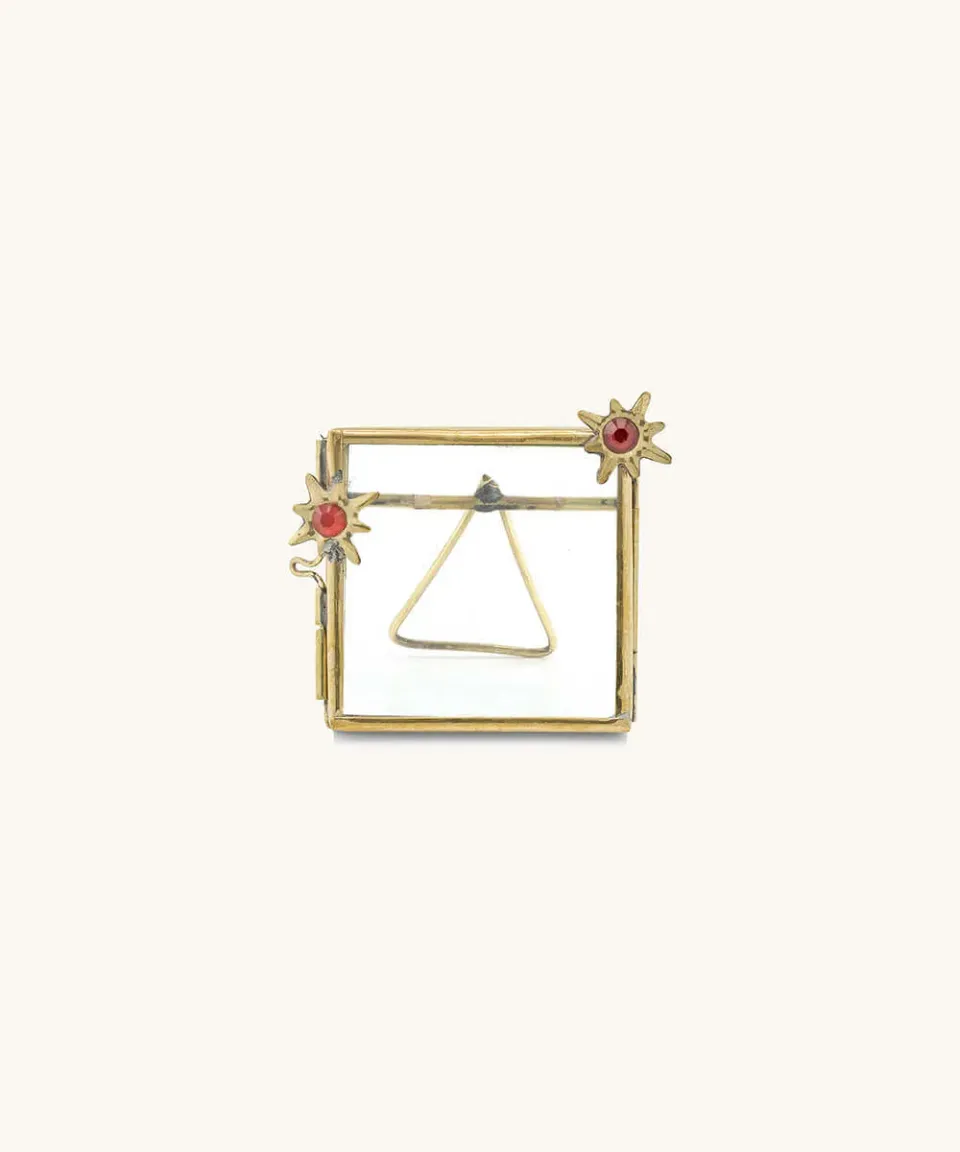 Doing Goods Cosmic Star Mini Bilderrahmen Rot Stern
