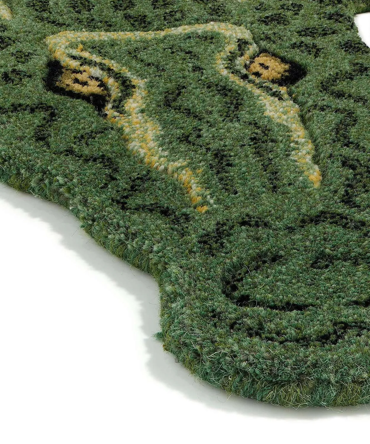 Doing Goods Coolio Crocodile Large Teppich Krokodil Wolle