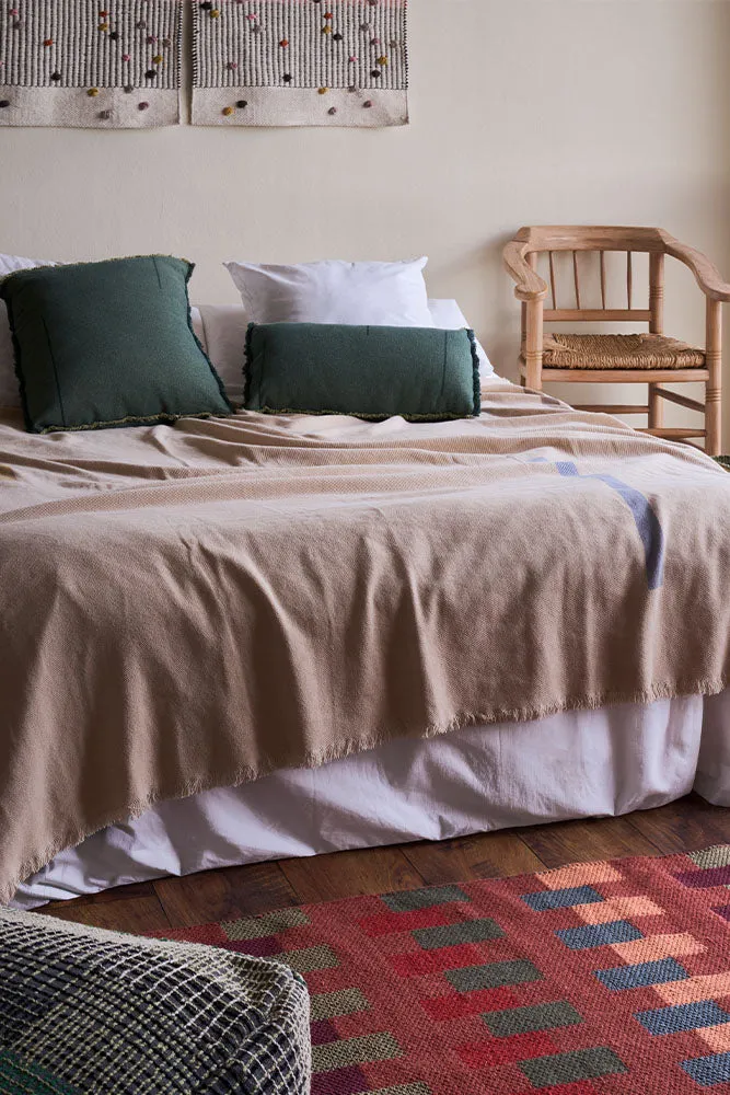 Lorena Canals Vertical Duck Green Kissen 45x45 Baumwolle