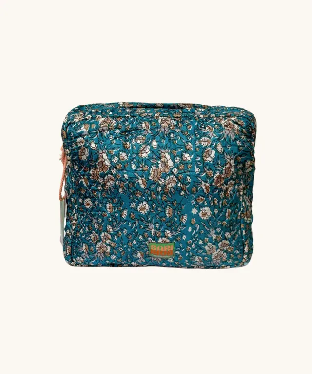 Doing Goods Gia Gia Travel Pouch 559 Kosmetiktasche Vintage-Sari Unikat