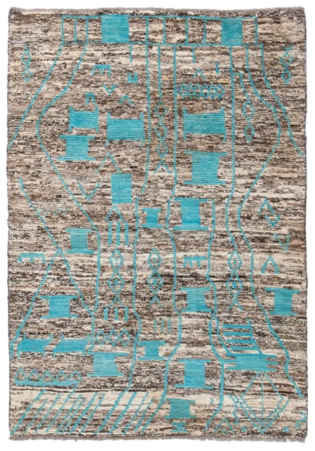 Amini Taimany 8254083 Teppich 169x116cm handgeknüpft