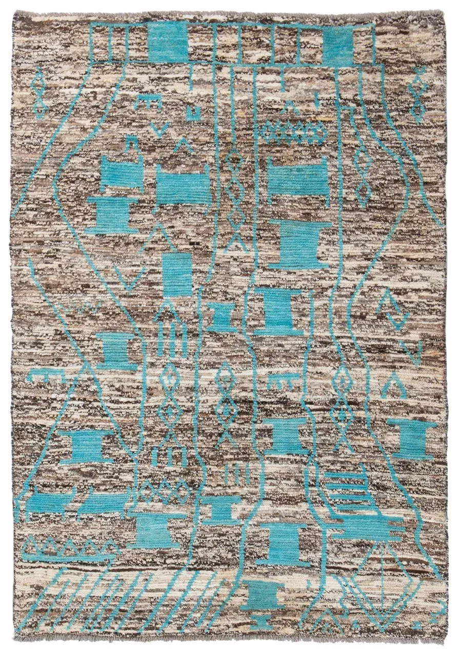 Amini Taimany 8254083 Teppich 169x116cm handgeknüpft