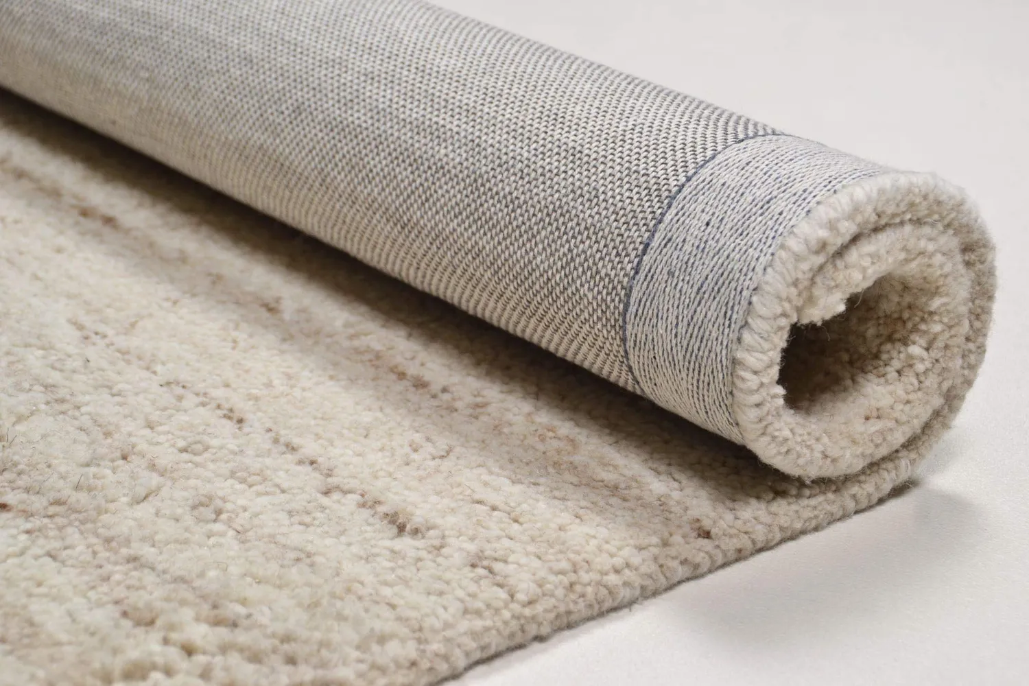 THEKO Royal Berber Wollteppich 90x160 Melange Muster