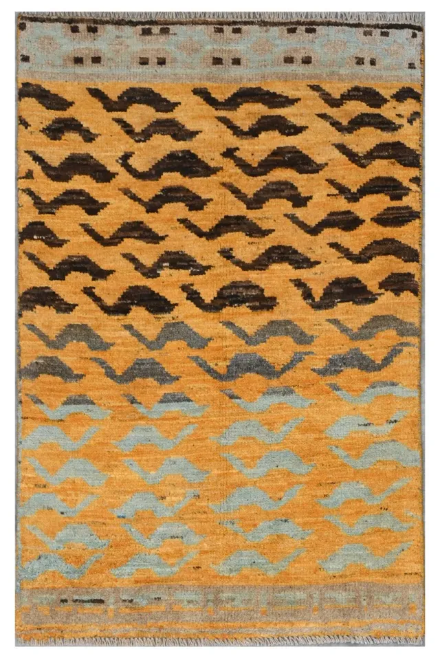 Amini Taimany 8275593 Teppich 123x78cm handgeküpft