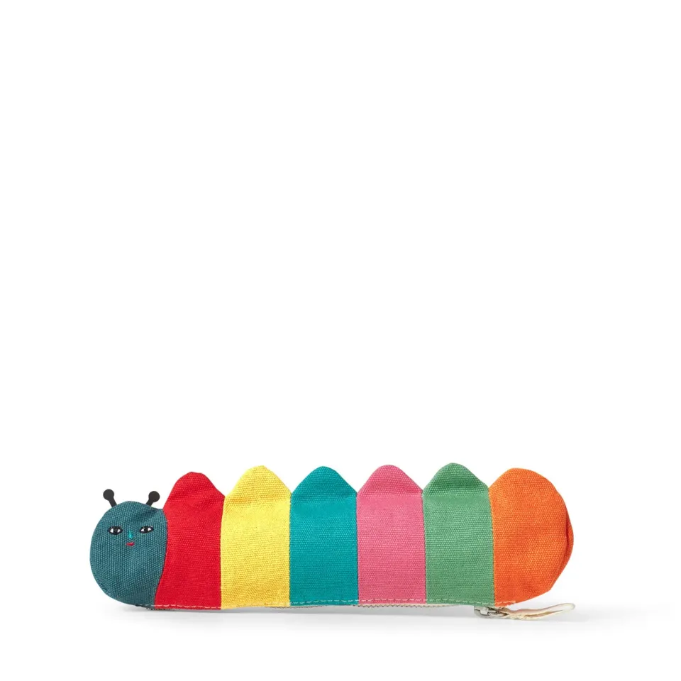 Donna Wilson Casey Caterpillar Mäppchen Baumwolle 24 cm