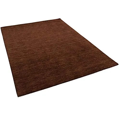 THEKO Indo Gabbeh Ella Teppich 140x200 Braun Schurwolle