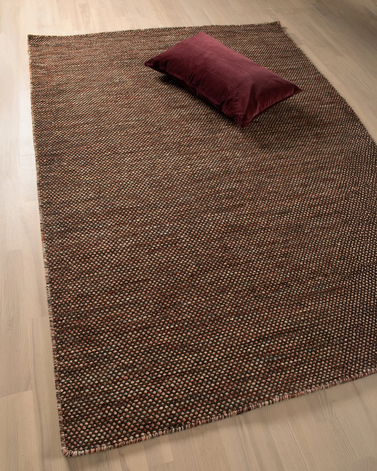 HC Interior Rugs Bali 2990-389 Kelim Rostbraun Handwebung
