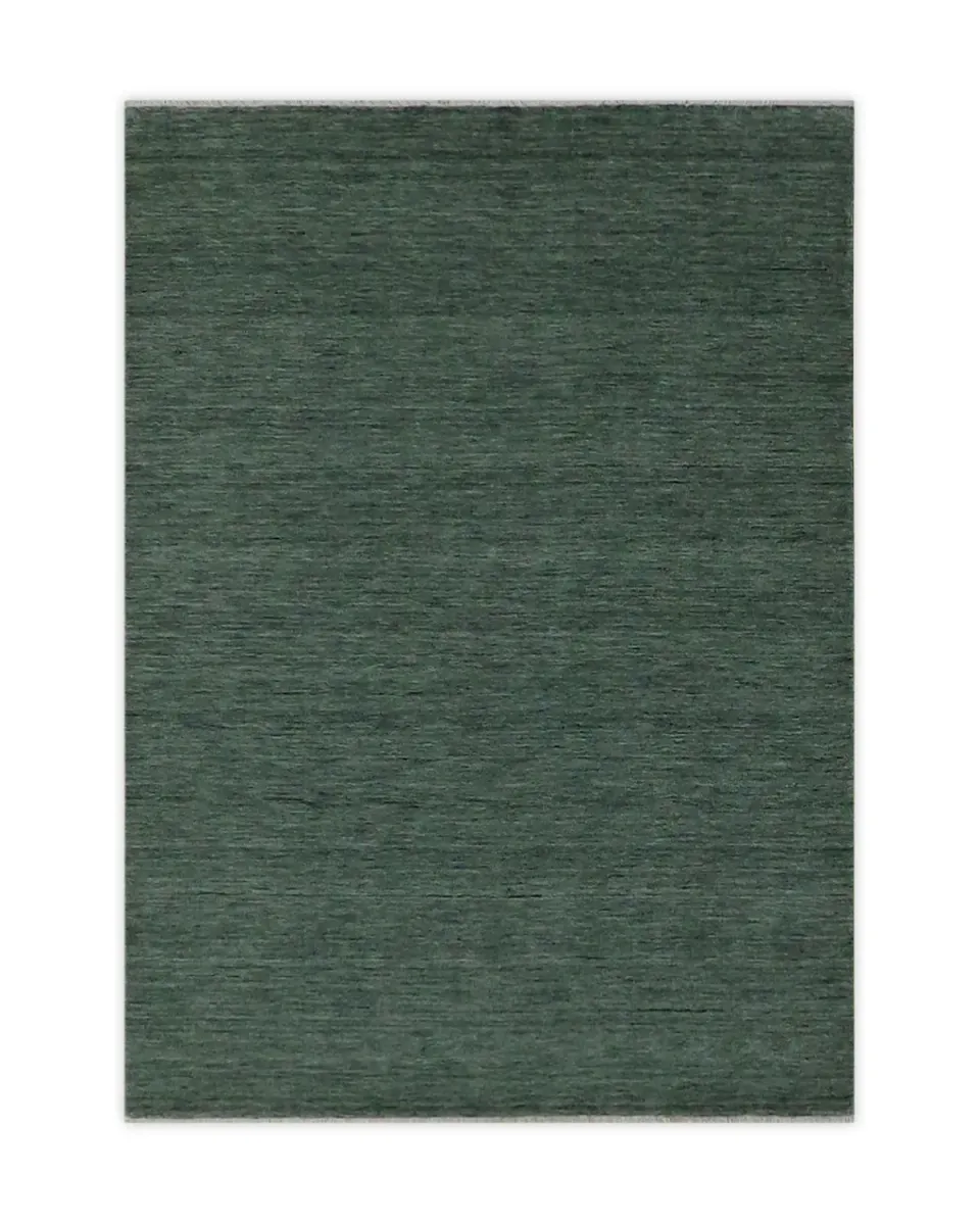 HC Interior Rugs Skagen 8800-445 Teppich Grün Handwebung