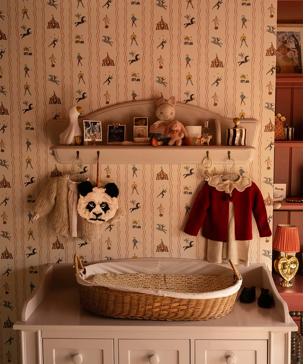 Doing Goods Tapis Amis Plumpy Panda Wandbehang Wolle