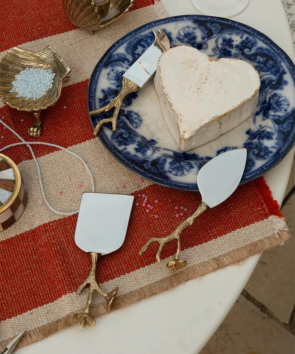Doing Goods Ava Käsemesser Set Blume Geschenkbox