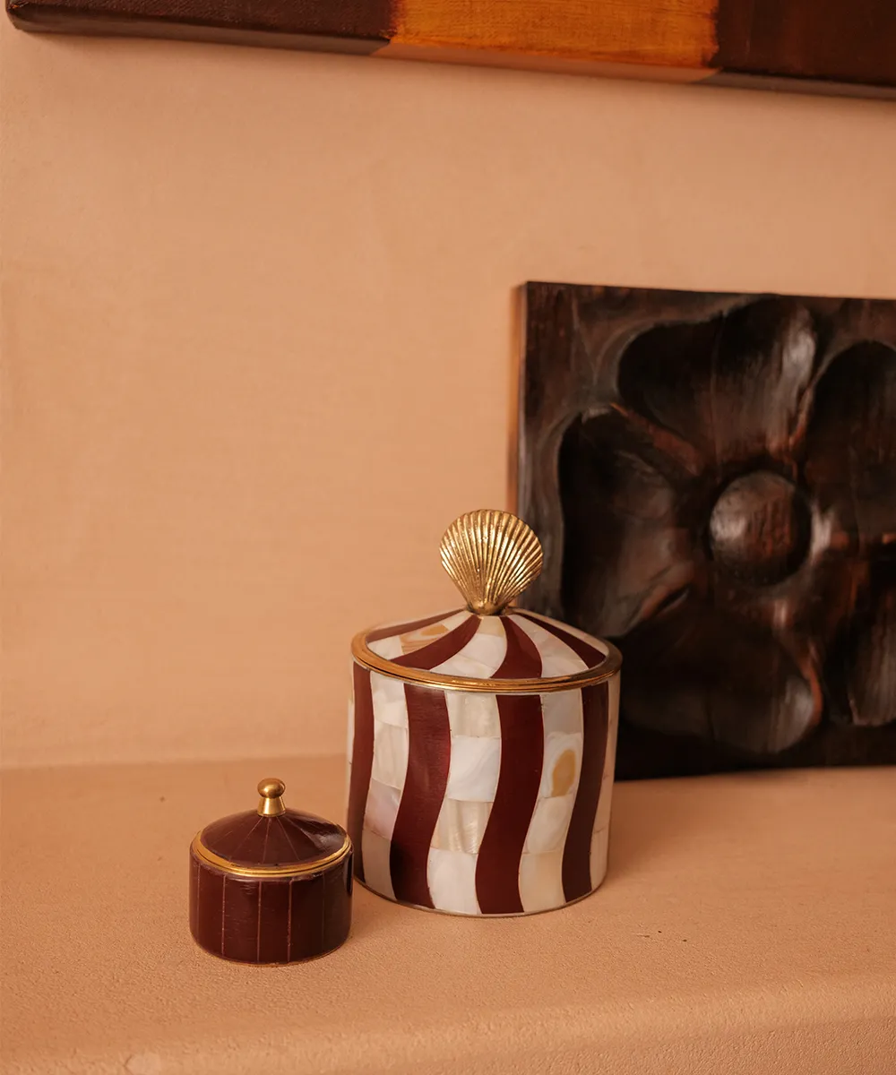 Doing Goods Bailey Petite Rouge Bordeaux Schmuckdose Bordeaux