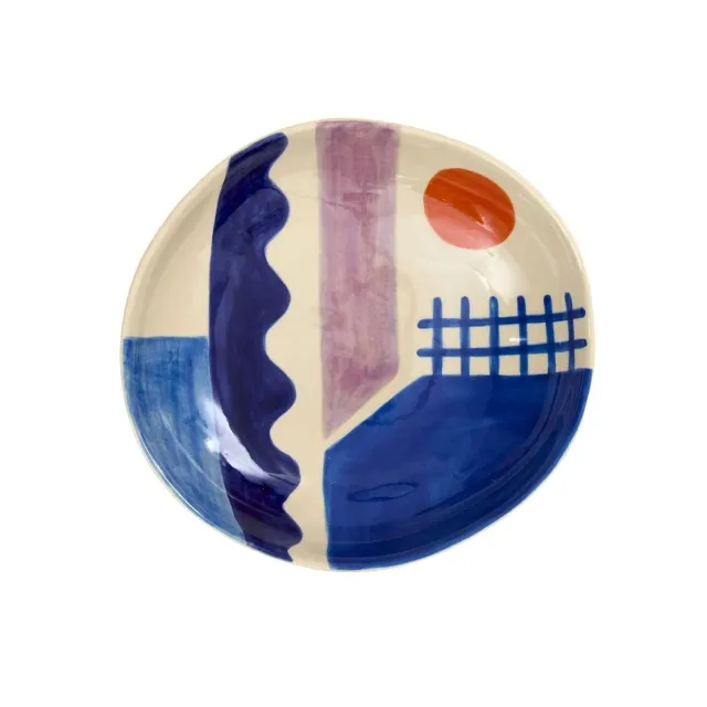 Donna Wilson Sun Sea Servierschale klein Steinzeug 24cm
