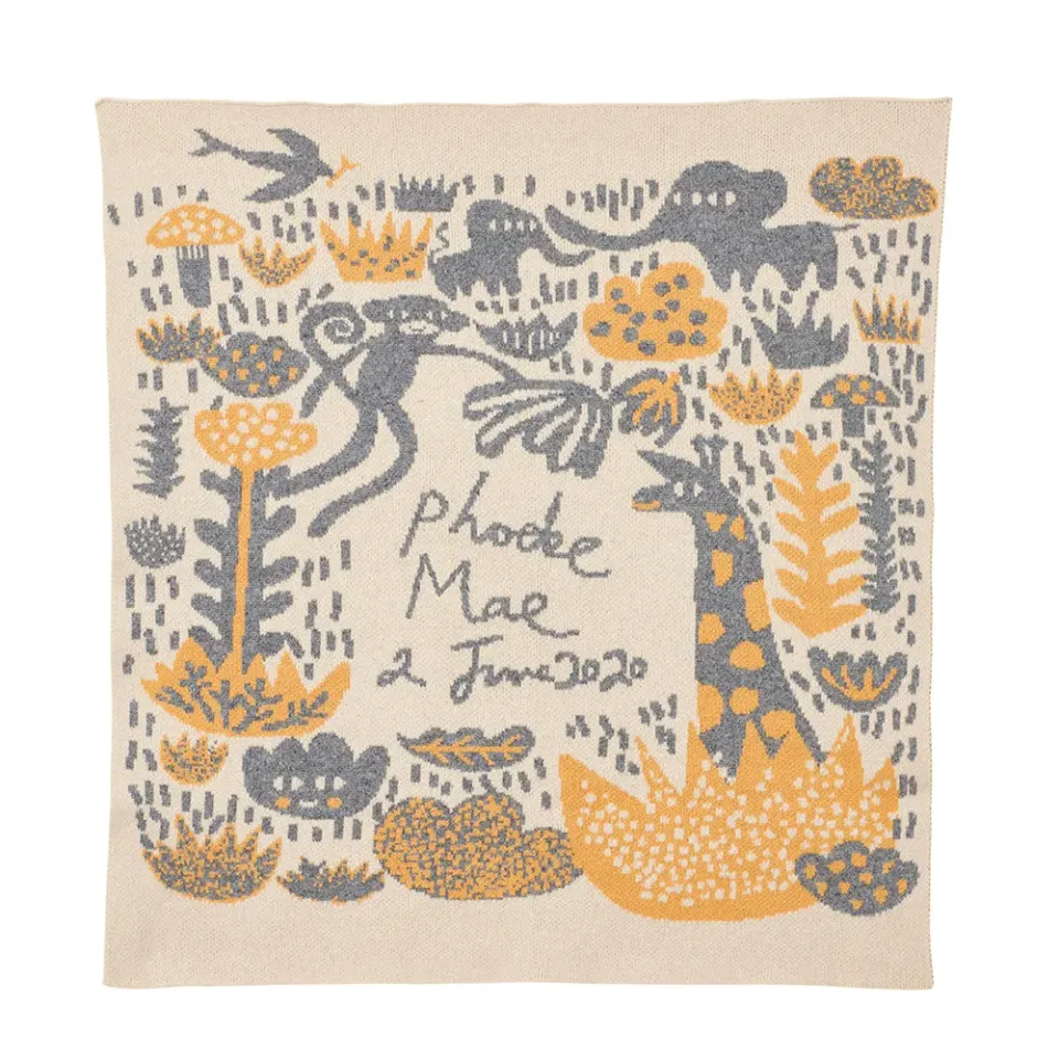 Donna Wilson Menagerie Babydecke Lammwolle Name