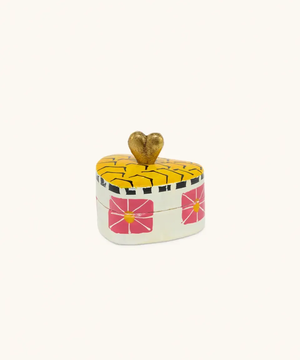 Doing Goods Erin Petite Herzdose Schmuckdose 5x5,5x3 cm