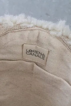 Lorena Canals 25th Anniversary Tasche Natural Wolle