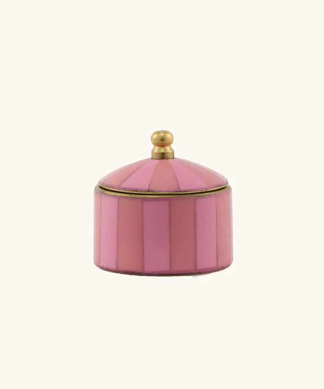 Doing Goods Bailey Petite Rose Schmuckkästchen rosa Messing