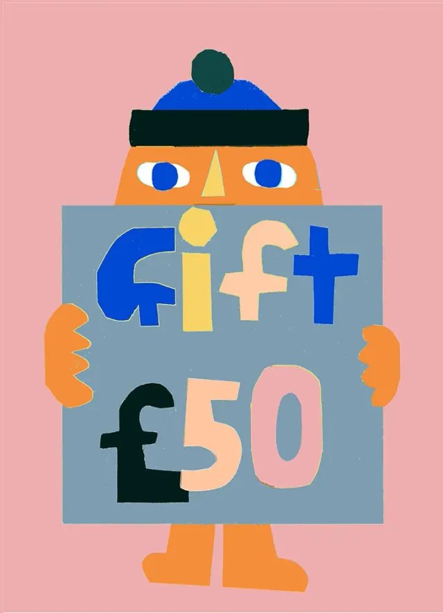 Donna Wilson £50 Geschenkgutschein digital 50 Pfund