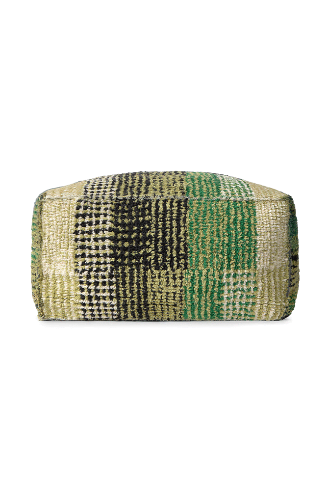 Lorena Canals Monstera Sitzpouf 54x54x27cm grün wendbar