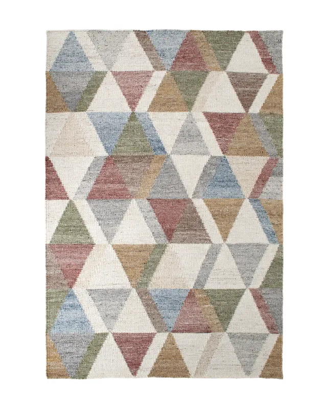 HC Interior Rugs Milo 2780-386 Teppich Green Rust 140x200