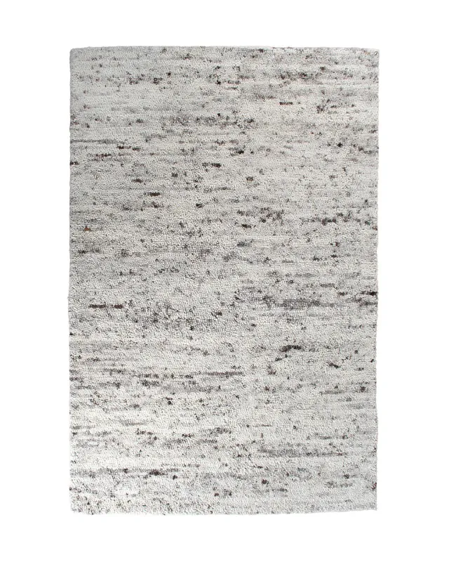 HC Interior Rugs York 3140-206 Teppich White Brown Wollteppich