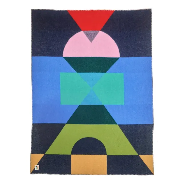 Donna Wilson Shape Shift Decke 180cm Schurwolle