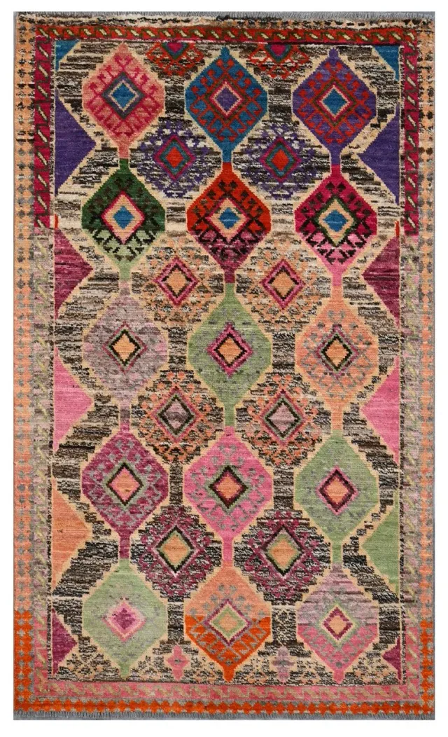 Amini Taimany 8275343 Teppich 191x109cm handgeküpft