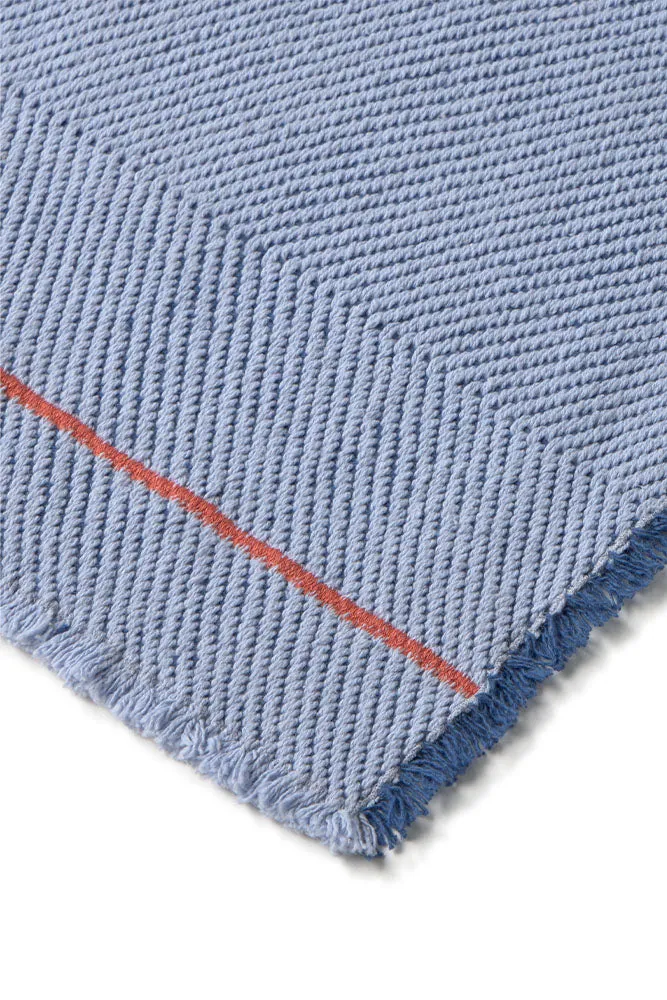 Lorena Canals Vertical Platzsets 38x50 cm Anil Blue 2er Baumwolle