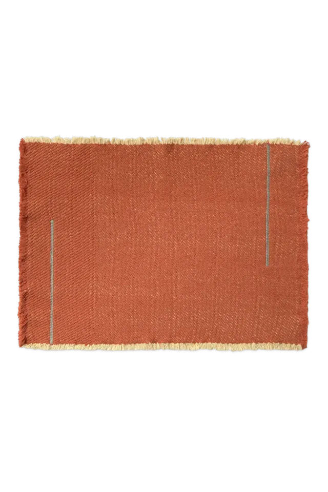 Lorena Canals Vertical New Terracota Platzsets 2er 38x50 Baumwolle