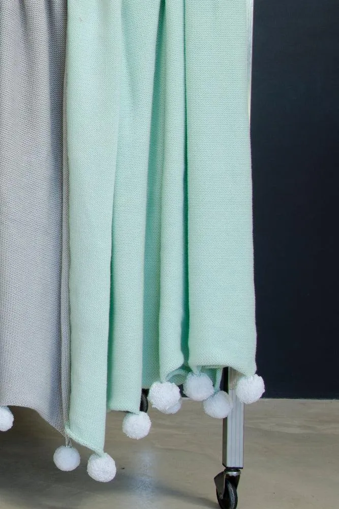 Lorena Canals Bubbly Babydecke 100x120 cm Mint Baumwolle