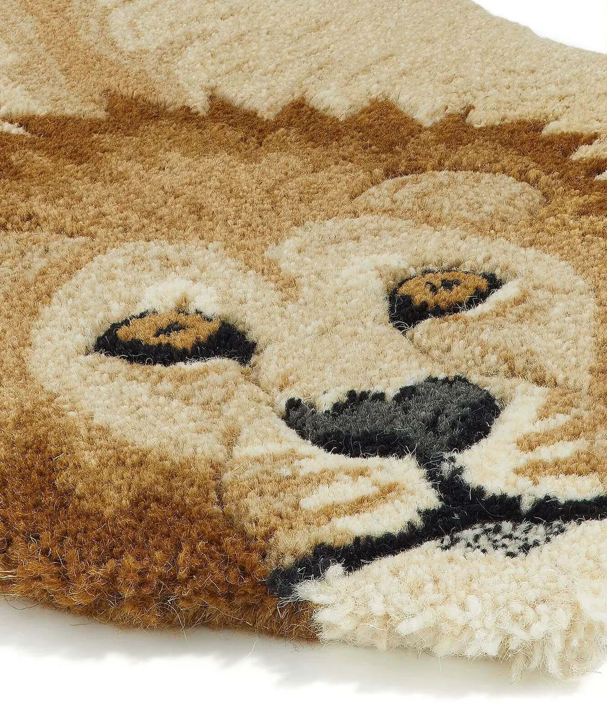 Doing Goods Moody Lion Small Teppich Wolle 100%