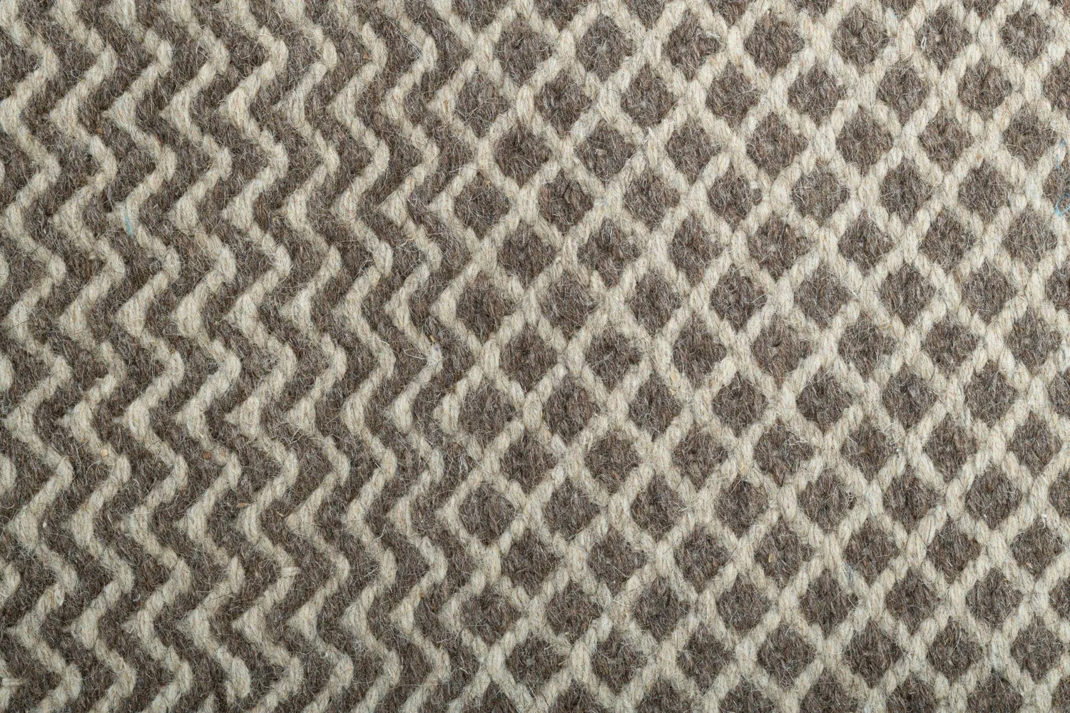 THEKO Trondheim PO-501 Teppich Natur 65x130 Wolle