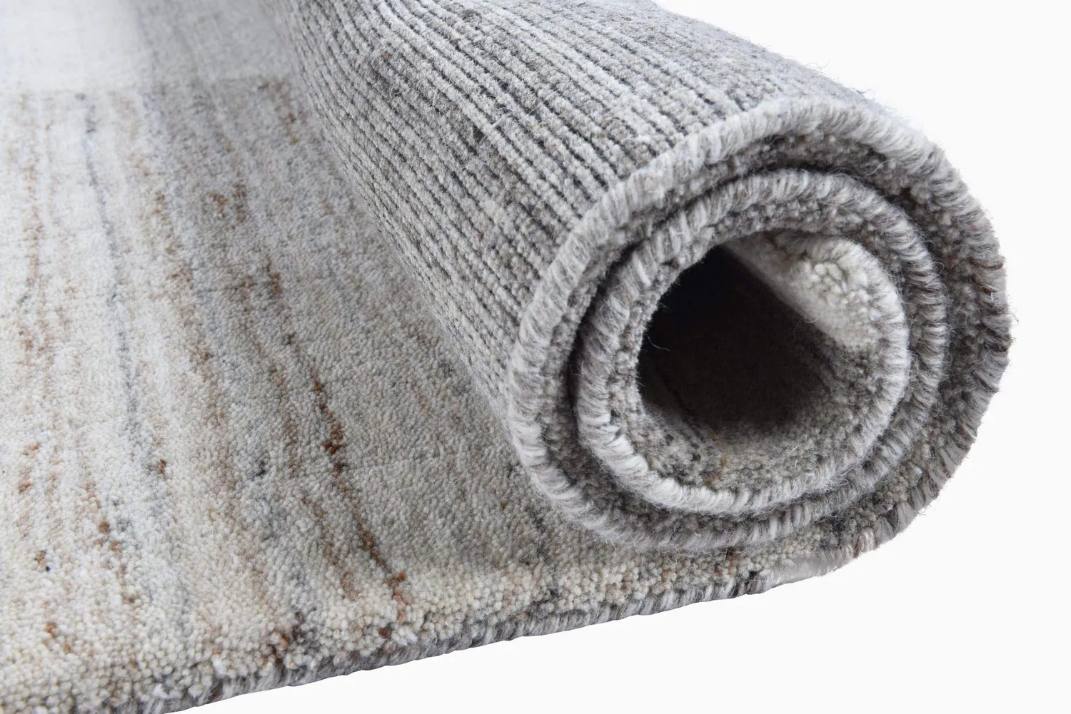 THEKO Lori Dream Super Teppich 70x140 Beige Schurwolle