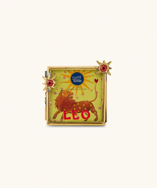 Doing Goods Lion Zodiaque Mini Bilderrahmen Löwe