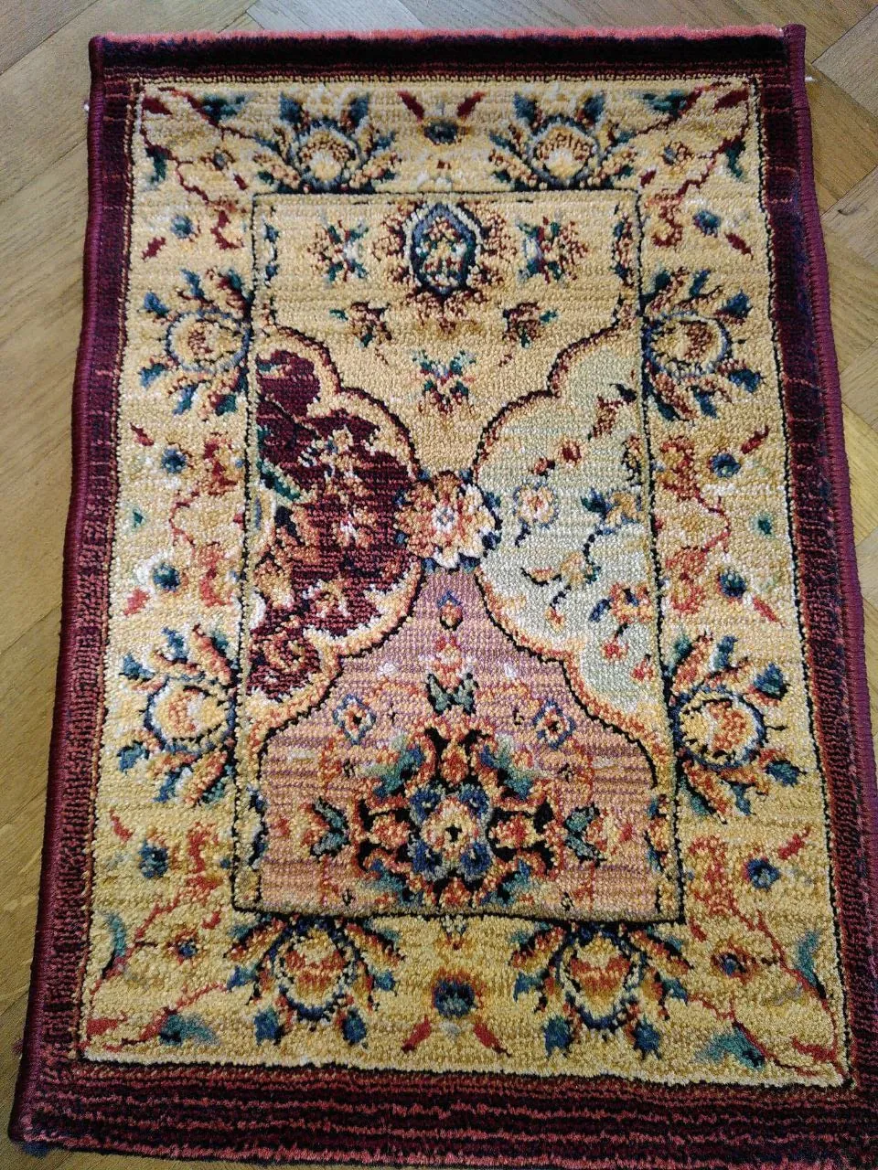 THEKO Gabiro Orientteppich 68x135cm Pastell Multi robust