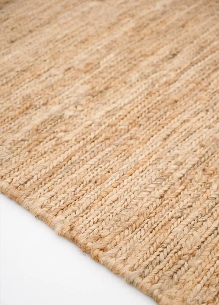 Amini Saya Teppich Natural 250x200 aus Jute