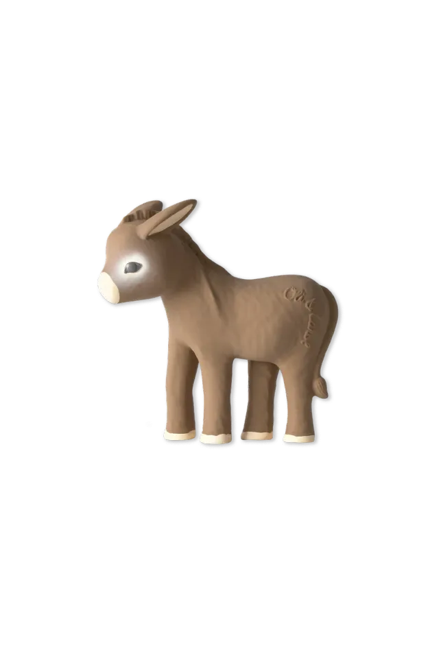 Lorena Canals Hector the Donkey Beißring 13x14cm Baby
