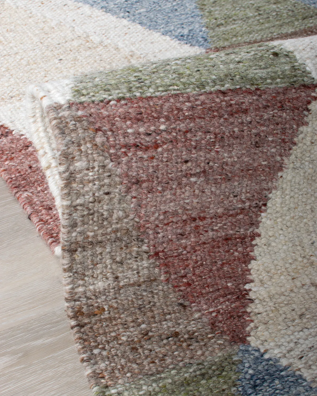 HC Interior Rugs Milo 2780-386 Teppich Green Rust 140x200