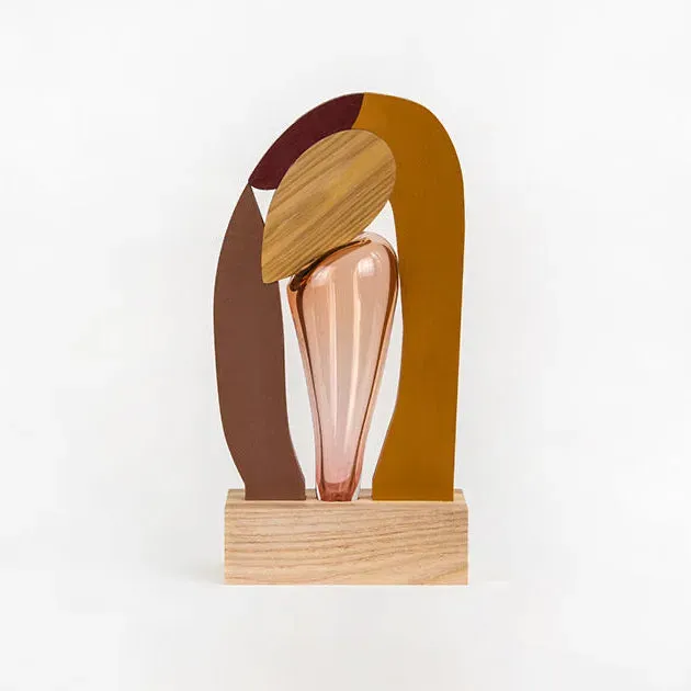 Donna Wilson Sculpture 2 Skulptur Holz Glas 73 cm