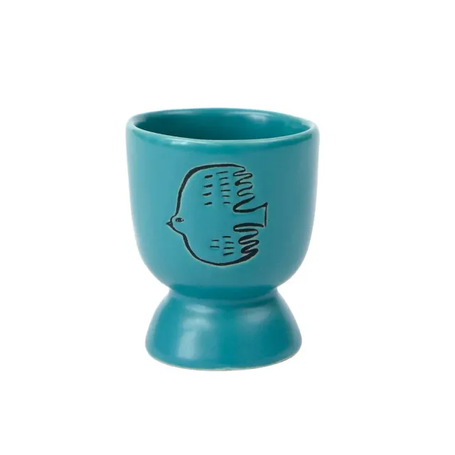 Donna Wilson Bluebird Eierbecher Steinzeug 6cm
