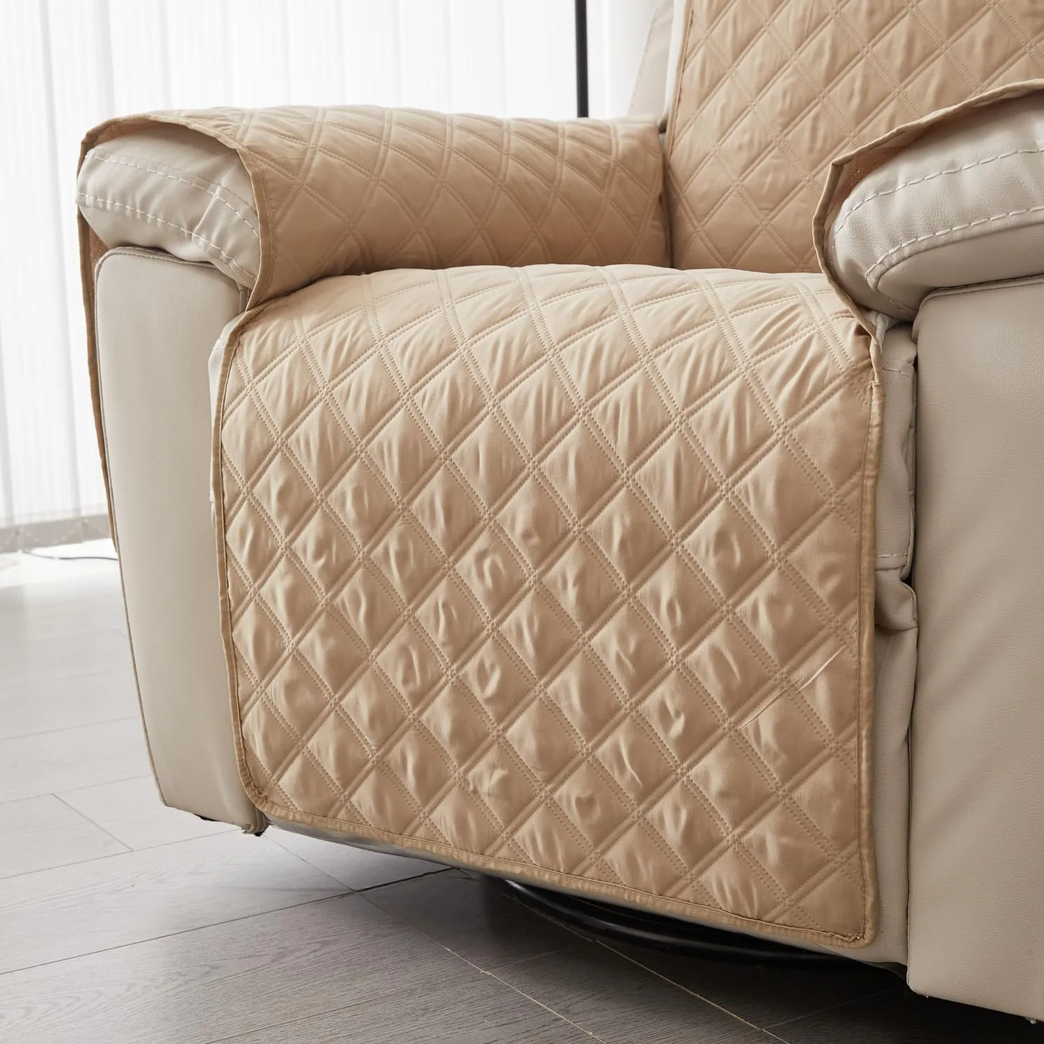 HonunGron Sesselbezug Liegestuhl-Schonbezug Khaki 55x200 wasserdicht