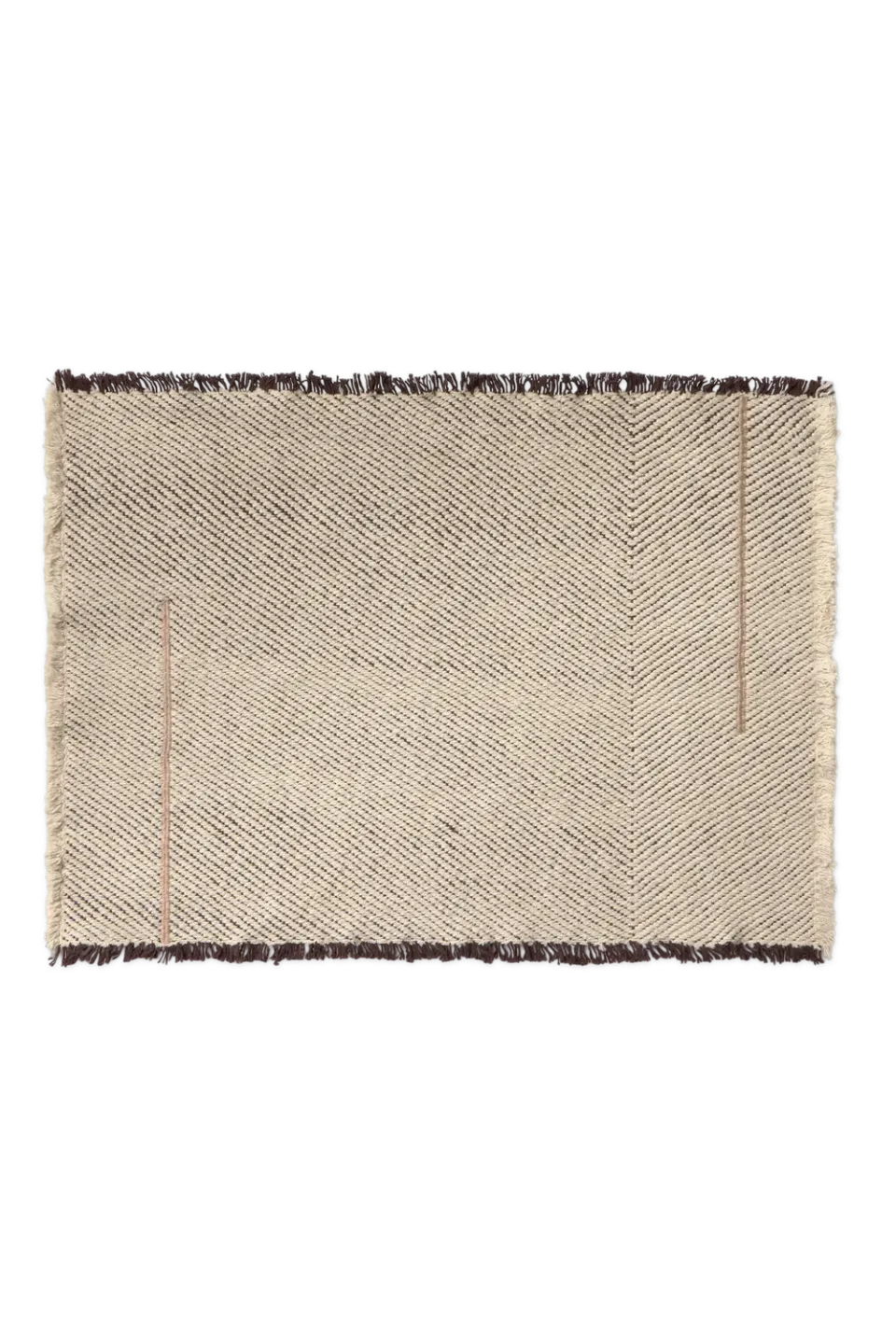 Lorena Canals Vertical Natural Platzset Baumwolle 2er 38x50