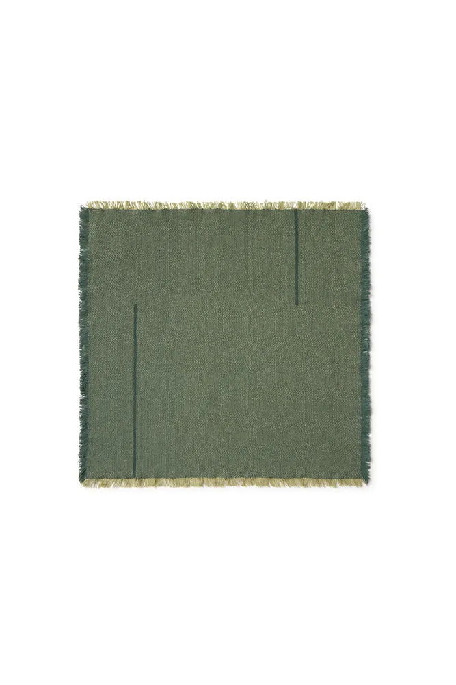 Lorena Canals Vertical Stoffservietten 4er 45x45 grün