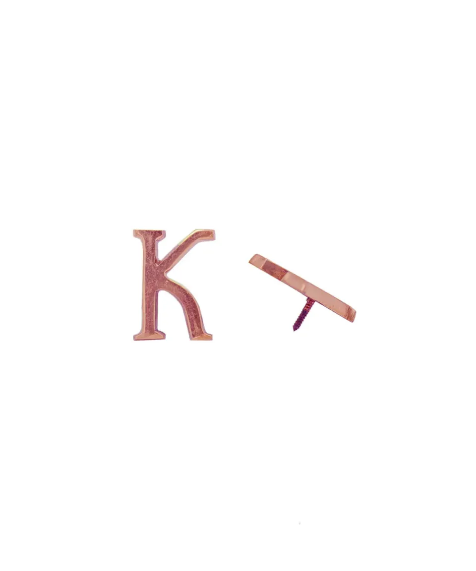 Doing Goods Copper Buchstabe K Deko Messing